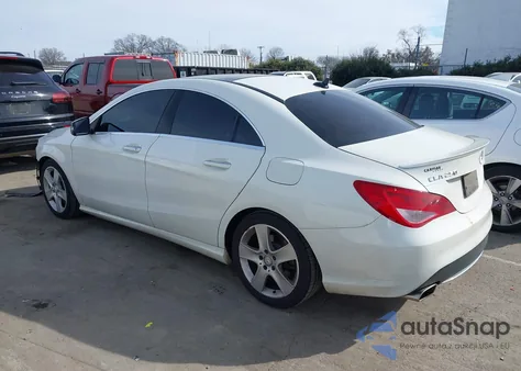 2016 Mercedes-Benz Cla 250 z USA, uszkodzony, nr VIN WDDSJ4EB2GN376919